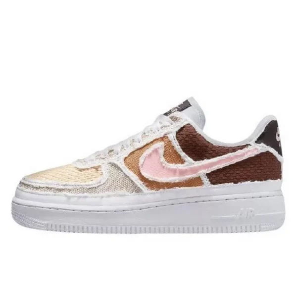 נעלי נייק | Nike Air Force 1 Reveal Fauna Brown Vanilla
