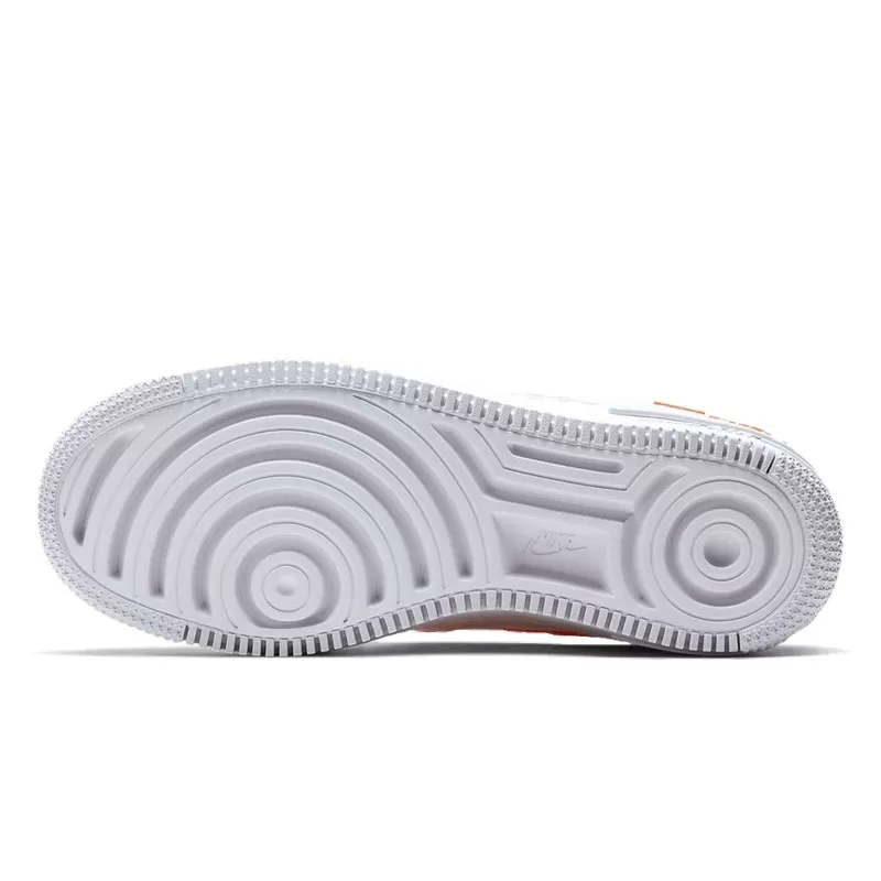 נעלי נייק | Nike Air Force 1 Shadow Total White Orange – תמונה 3