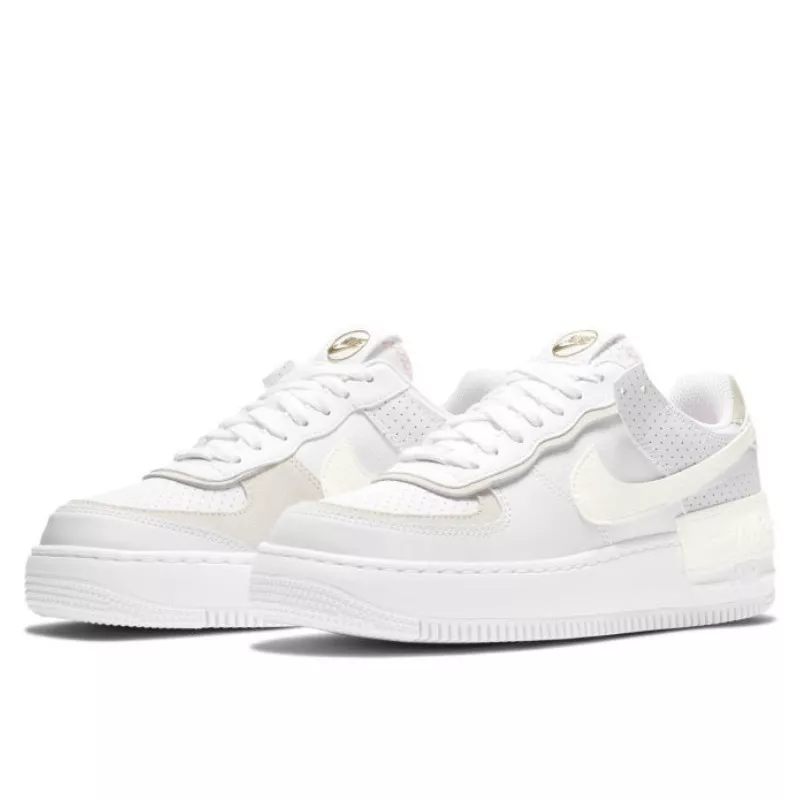 נעלי נייק | Nike Air Force 1 Shadow White Sail – תמונה 2