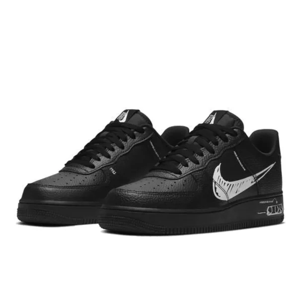 Air force 1 sketch black 600x600