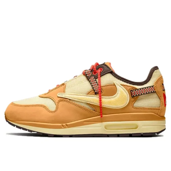 נעלי נייק | Nike Air Max 1 Travis Scott Cactus Jack Wheat Lemon Drop