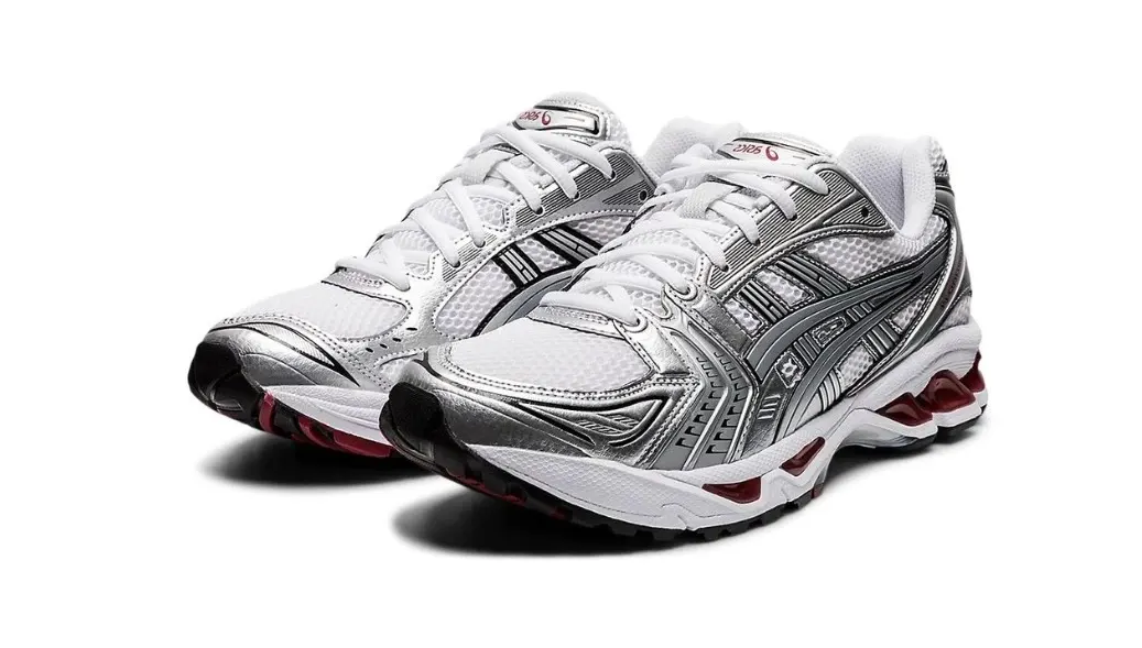 נעלי אקסיקס | Asics Gel Kayano 14 White Pure Silver – תמונה 2
