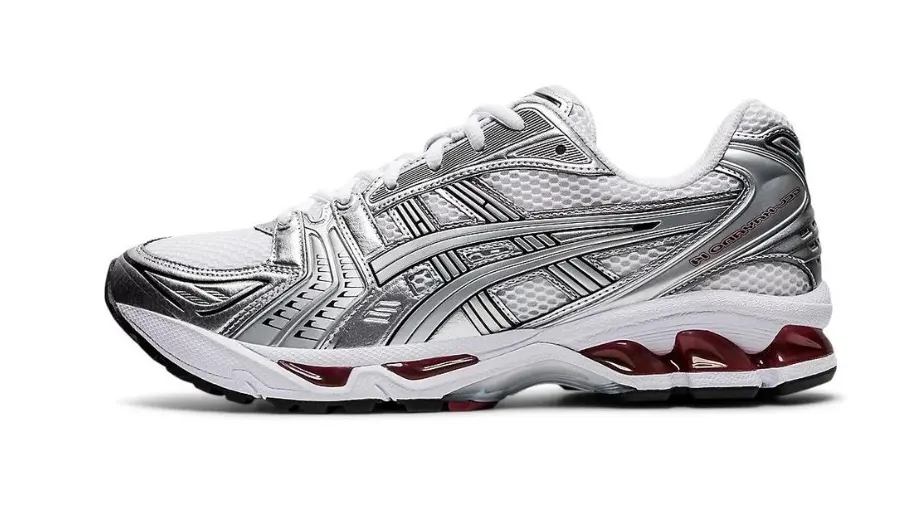 נעלי אקסיקס | Asics Gel Kayano 14 White Pure Silver