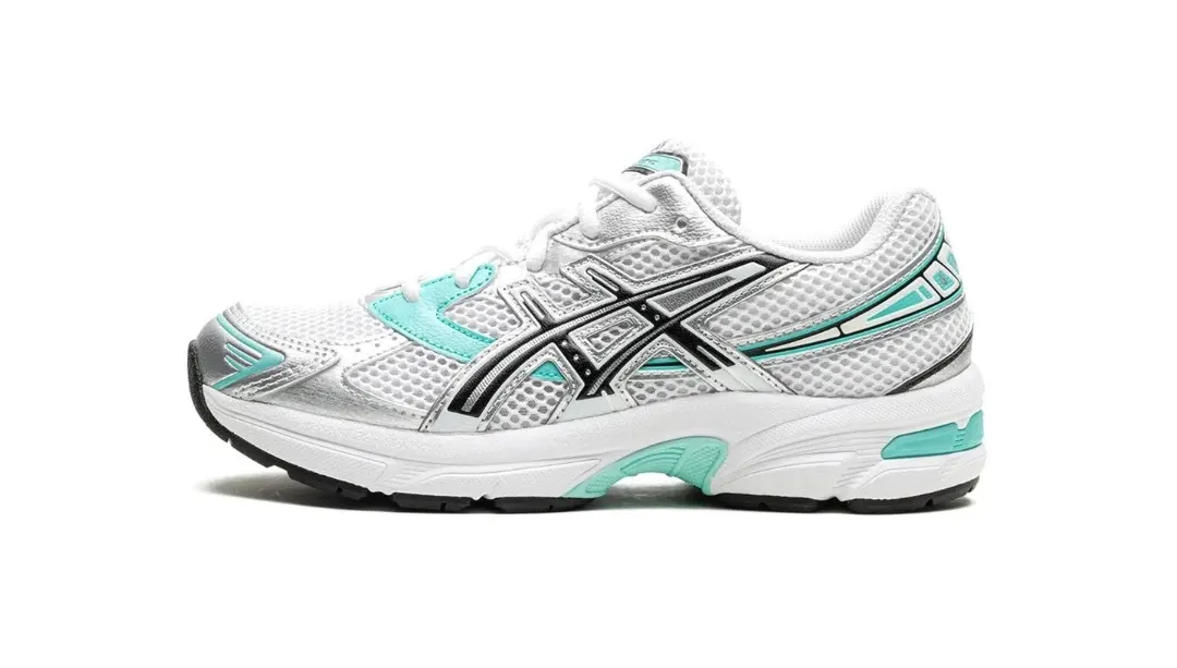 נעלי אקסיקס | Asics Gel 1130 White Aqua