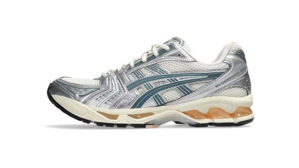 נעלי אקסיקס | Asics Gel Kayano 14 Birch Pure Silver Teal Gold