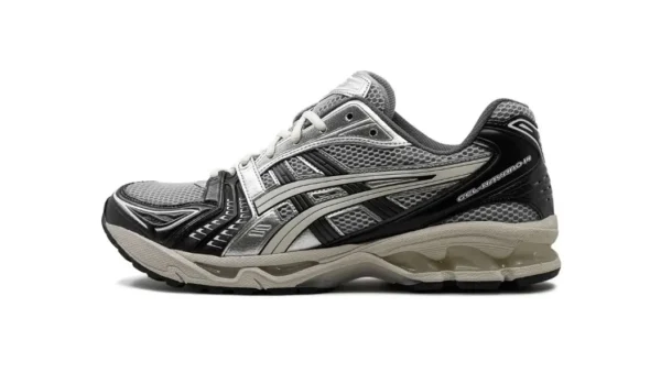 נעלי אקסיקס | Asics Gel Kayano 14 Black Glacier Grey Silver
