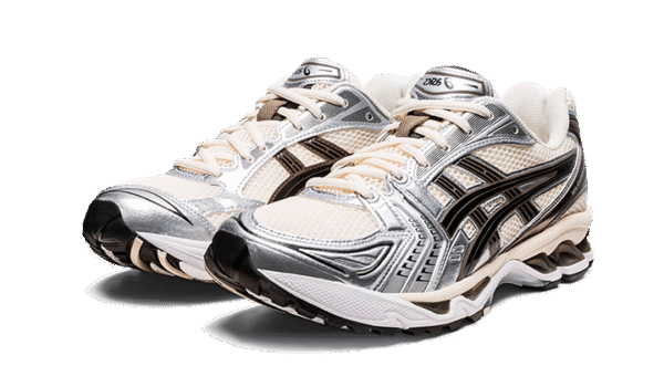 Asics gel kayano 14 cream black metallic plum graal spotter 2 600x350
