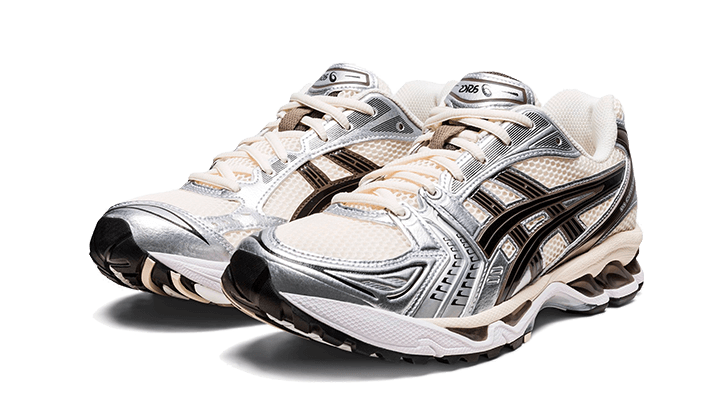 נעלי אסיקס | Asics Gel Kayano 14 Cream Black Metallic Plum – תמונה 2