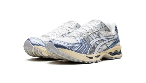 Asics gel kayano 14 cream metallic blue 2 600x341