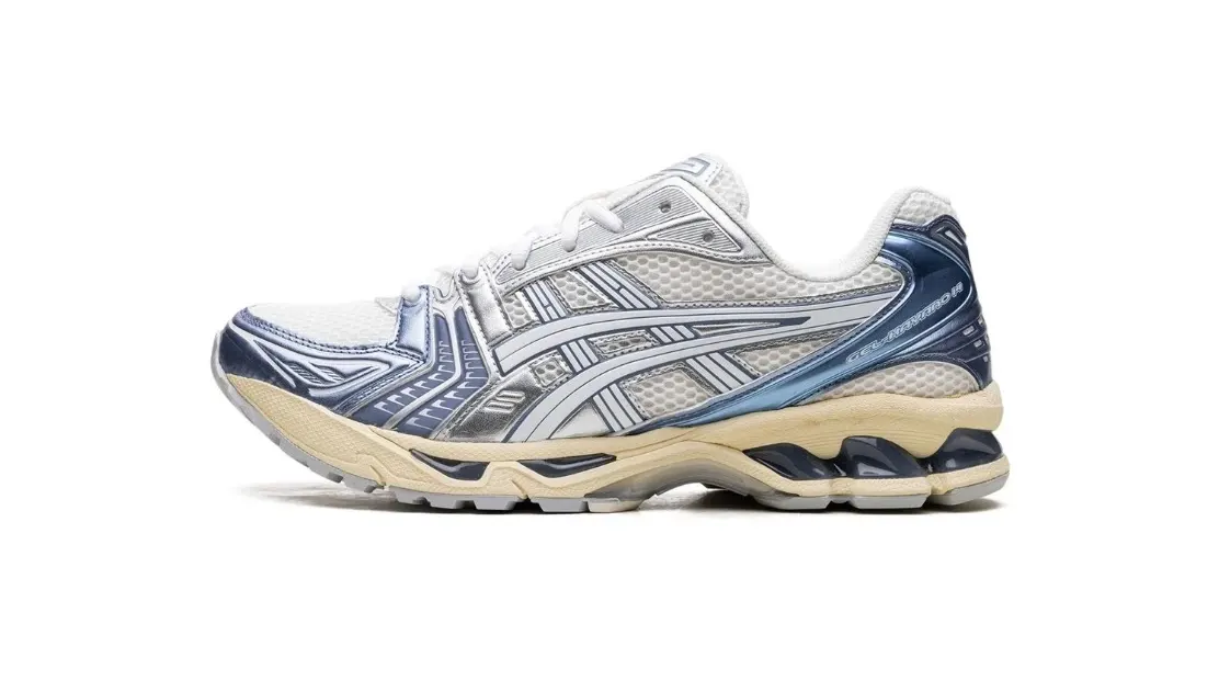 נעלי אקסיקס | Asics Gel Kayano 14 Cream Metallic Blue