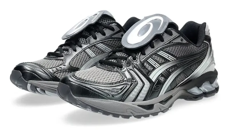 נעלי אקסיקס | Asics Gel Kayano 14 The Museum Visitor Black Grey – תמונה 2