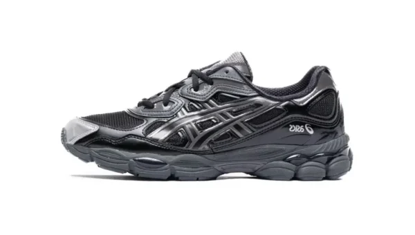 נעלי אקסיקס | Asics Gel NYC Kicki Yang Zhang Black Pure Silver