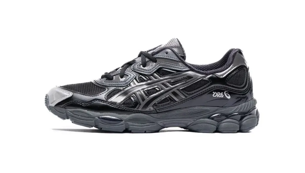 נעלי אקסיקס | Asics Gel NYC Kicki Yang Zhang Black Pure Silver