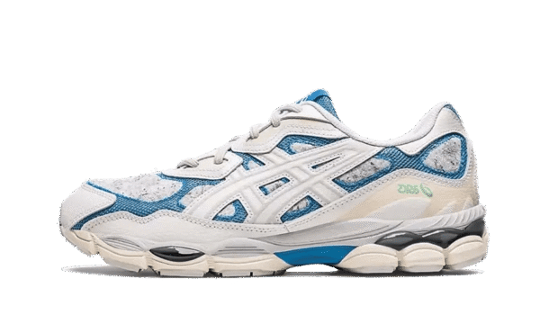 נעלי אסיקס | Asics Gel NYC White Dolphin Blue