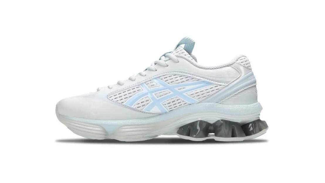 נעלי אקסיקס | Asics US6 S Gel Kinetic Fluent Kiko Kostadinov Glacier Grey