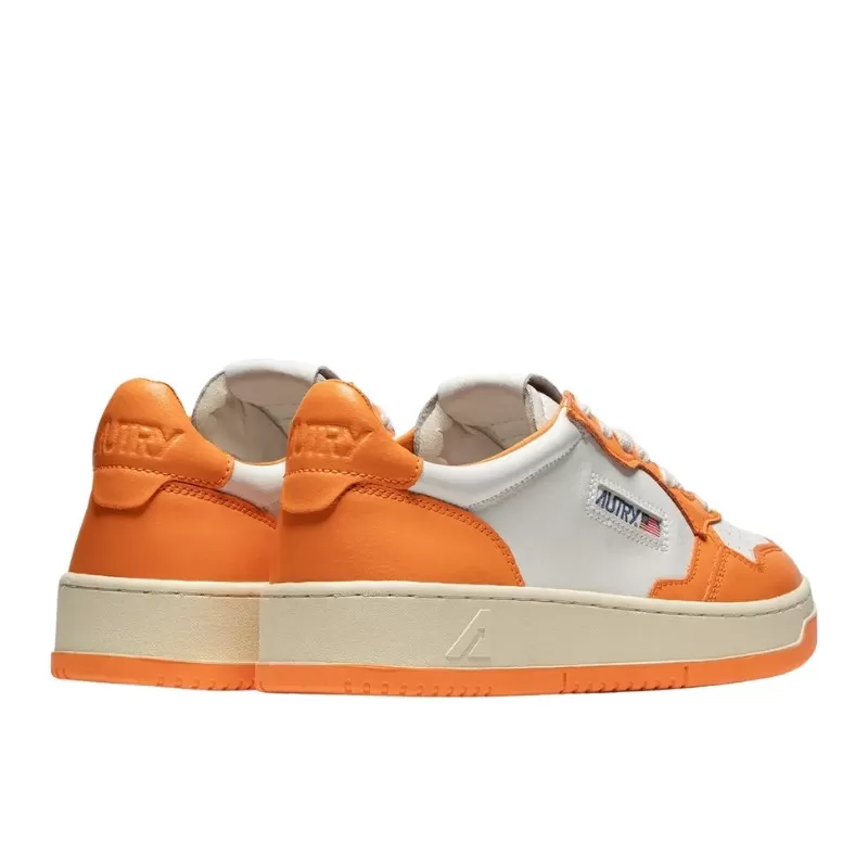 נעלי אוטרי | Autry Low Orange White – תמונה 3