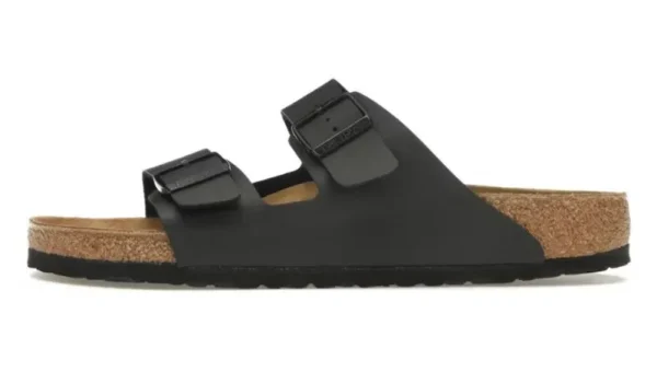 כפכפי בירקנשטוק | Birkenstock Arizona Birko Flor Noir