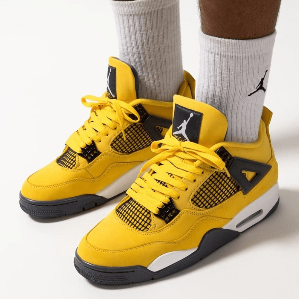 נעלי נייק אייר ג’ורדן | Air Jordan 4 Retro Lightning – תמונה 3