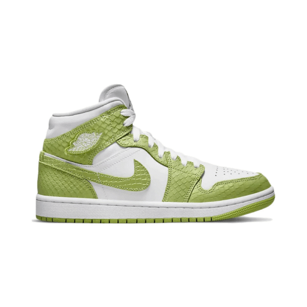 נעלי נייק אייר ג’ורדן | Nike Air Jordan 1 Mid Green Python