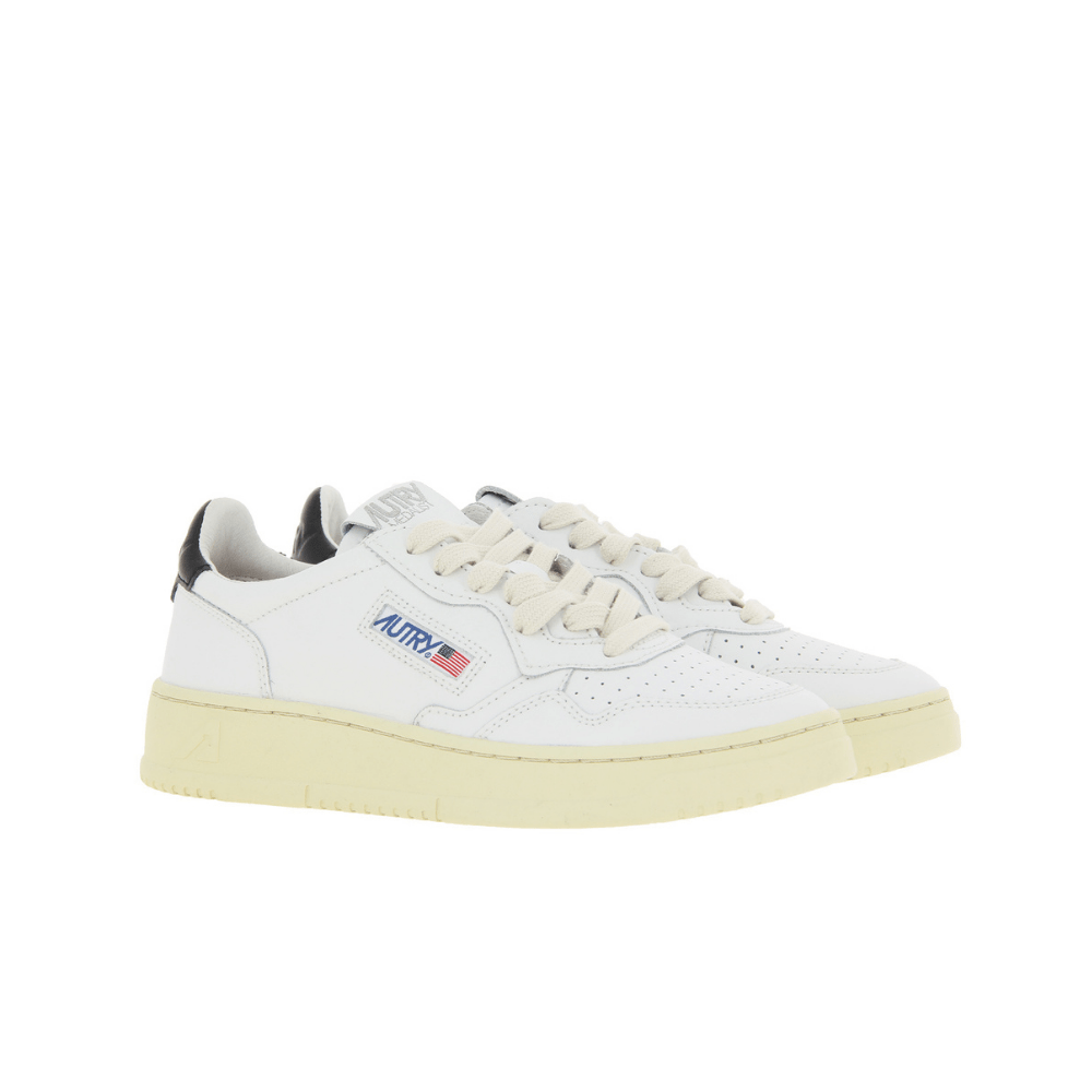 נעלי Autry Medalist Low Sneakers White Black – תמונה 2
