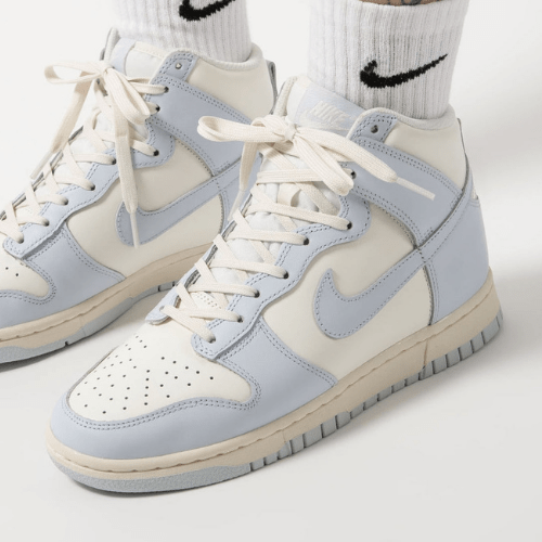 נעלי נייק דאנק | Nike Dunk High Football Grey – תמונה 3