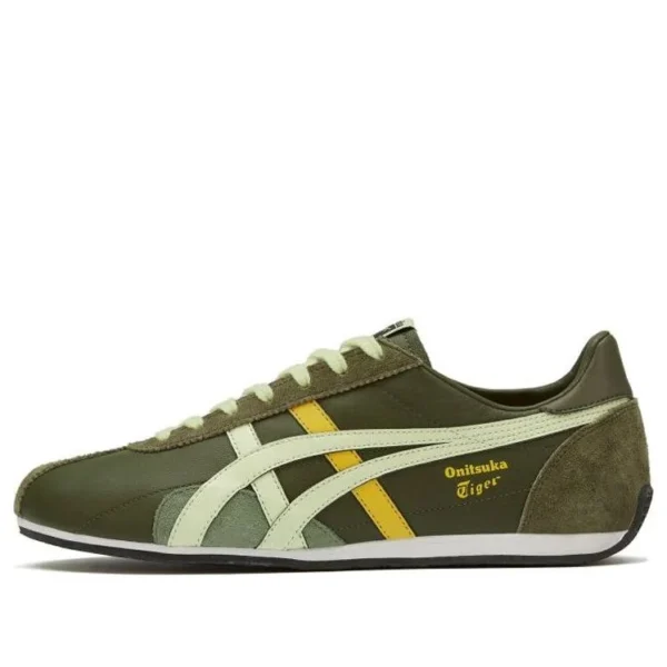 נעלי אוניטסוקה טייגר | Onitsuka Tiger Runspark ‘Olive Green Lime’