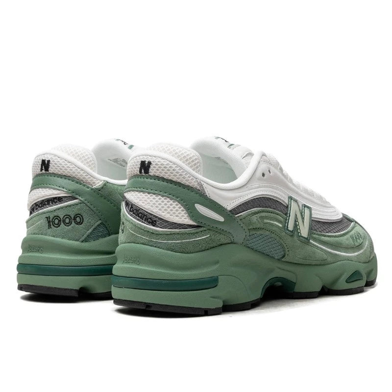 נעלי ניו באלאנס | New Balance 1000 Green Grey – תמונה 3