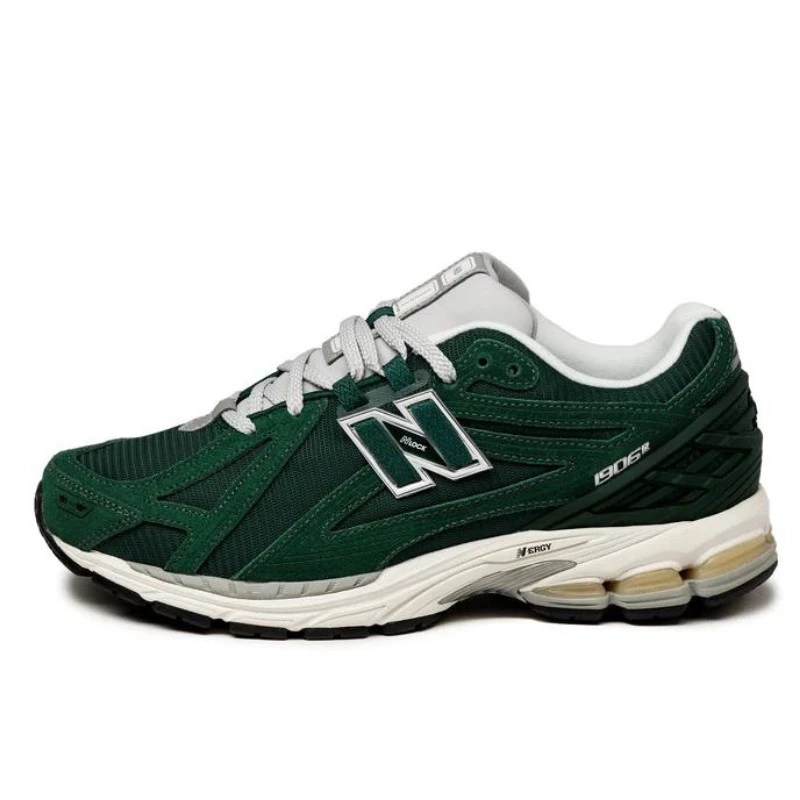 נעלי ניו באלאנס | New Balance 1906R Green Suede Metallic Silver
