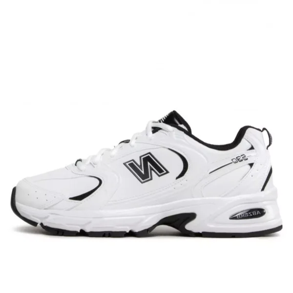 נעלי ניו באלאנס | New Balance 530 White Black Leather