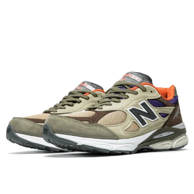 נעלי ניו באלאנס | New Balance 990 V3 MiUsa Tan Blue – תמונה 2