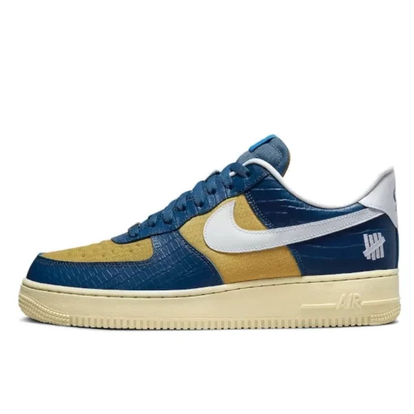 נעלי נייק | Nike Air Force 1 Low SP Undefeated 5 On It Blue Yellow Croc