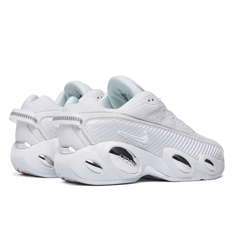 נעלי נייק | Nike NOCTA Glide Drake White Chrome – תמונה 3