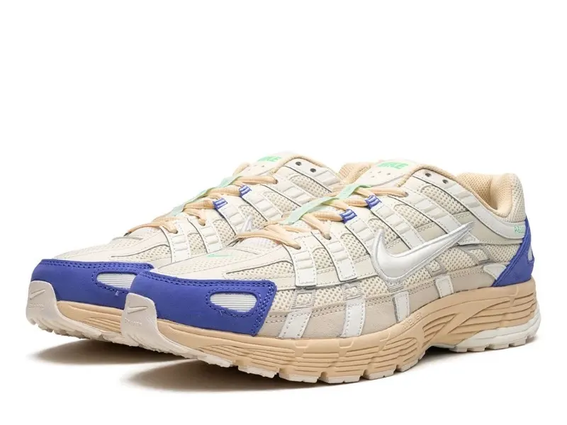 נעלי נייק | Nike P 6000 Athletic Department Coconut Milk Medium Blue – תמונה 2