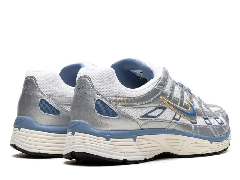 נעלי נייק | Nike P 6000 Metallic Silver Aegean Storm – תמונה 3