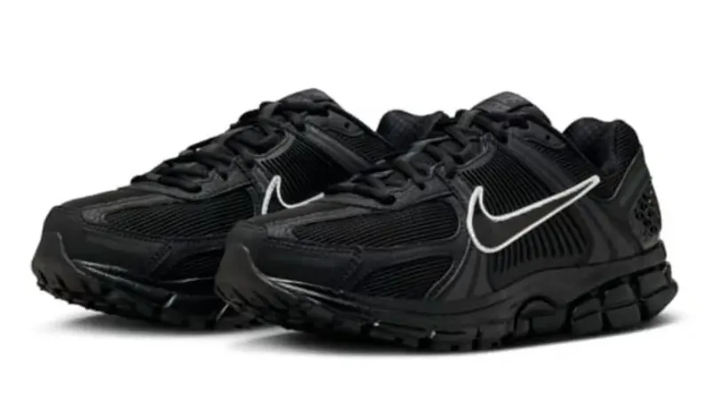 נעלי נייק | Nike Zoom Vomero 5 Black Summit White – תמונה 2