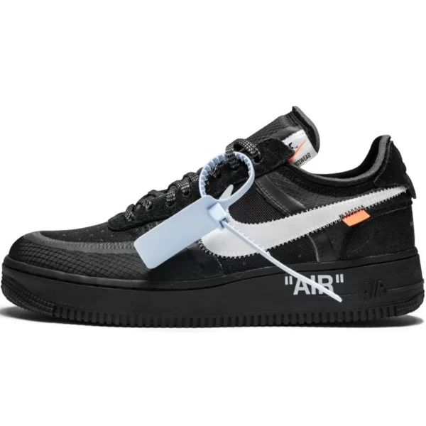 נעלי נייק | Nike Off White Air Force 1 Low Black