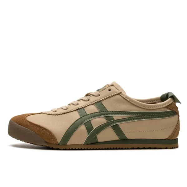 נעלי אוניטסוקה טייגר | Onitsuka Tiger Mexico 66 Beige Grass Green