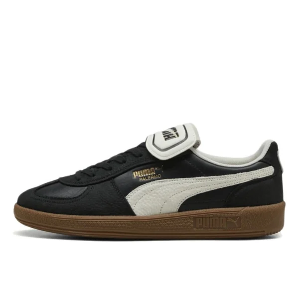 נעלי פומה | Puma Palermo Premium Black White Gum