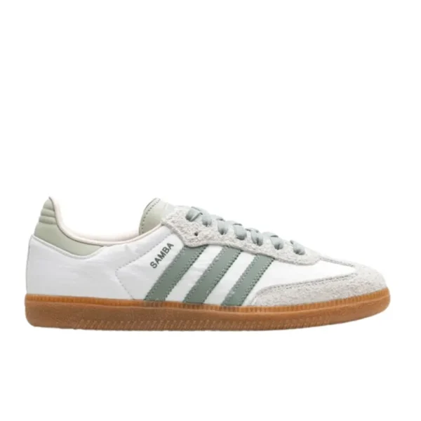 נעלי אדידס סמבה | Adidas Samba Og White Silver Green