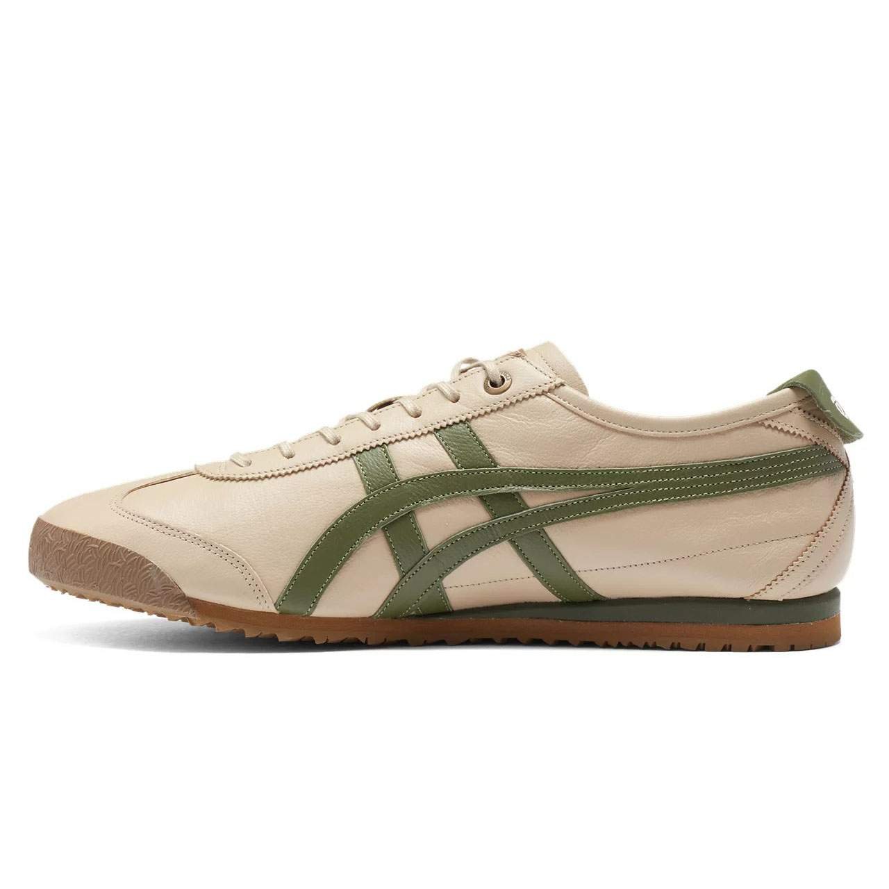 נעלי אוניטסוקה טייגר | Onitsuka Tiger MEXICO 66 SD Beige/Green – תמונה 2