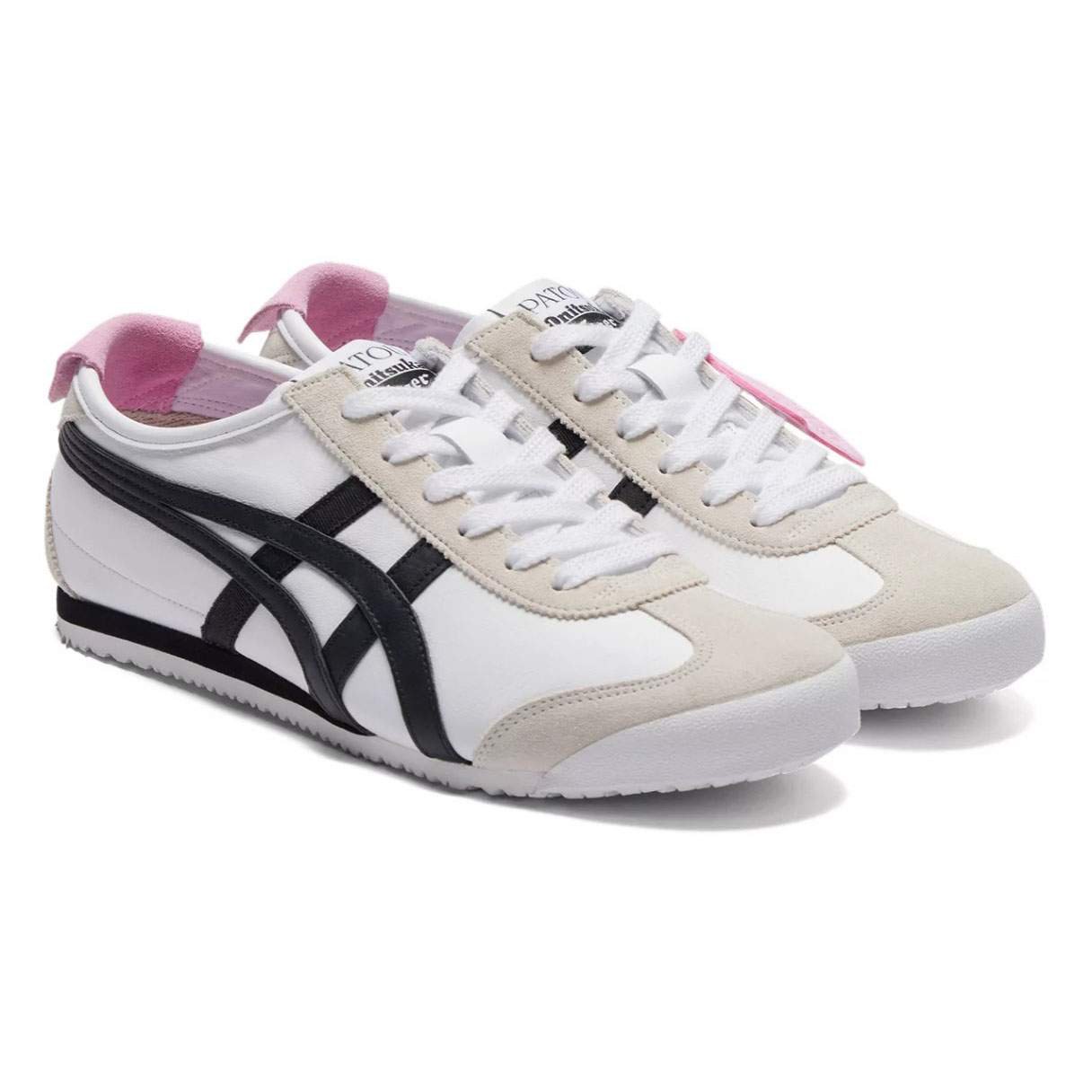 נעלי אוניטסוקה טייגר | Onitsuka Tiger MEXICO 66 White/Black – תמונה 3