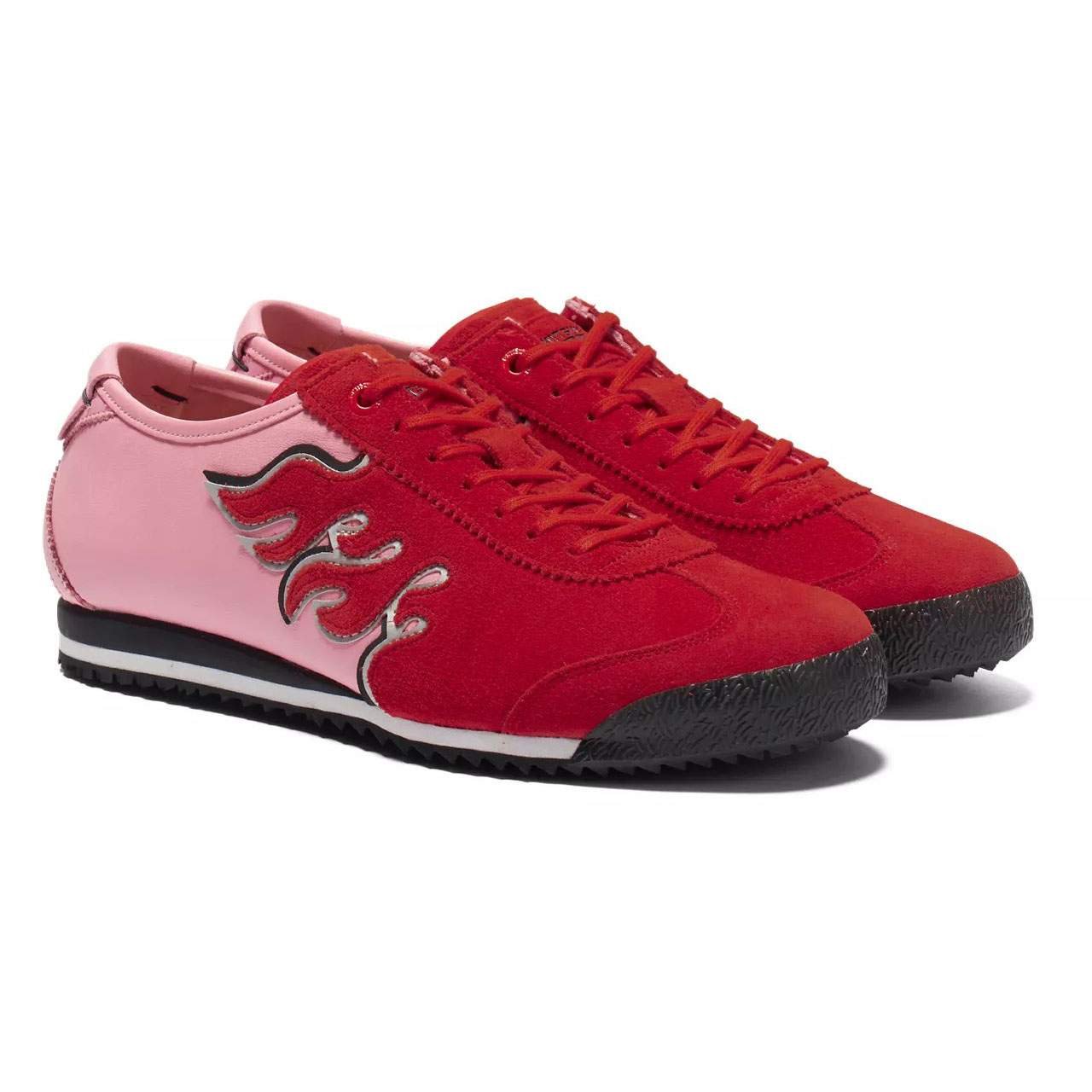 נעלי אוניטסוקה טייגר | Onitsuka Tiger MEXICO 66 SD Fiery Red/Blossom Pink – תמונה 4