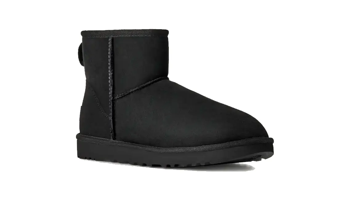 נעלי האג גברים | UGG Men’s Classic Mini II Black – תמונה 3