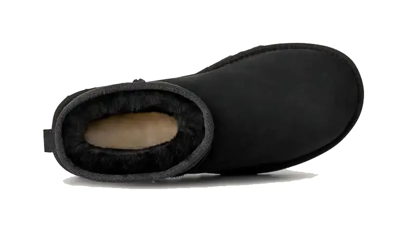 נעלי האג גברים | UGG Men’s Classic Mini II Black – תמונה 4