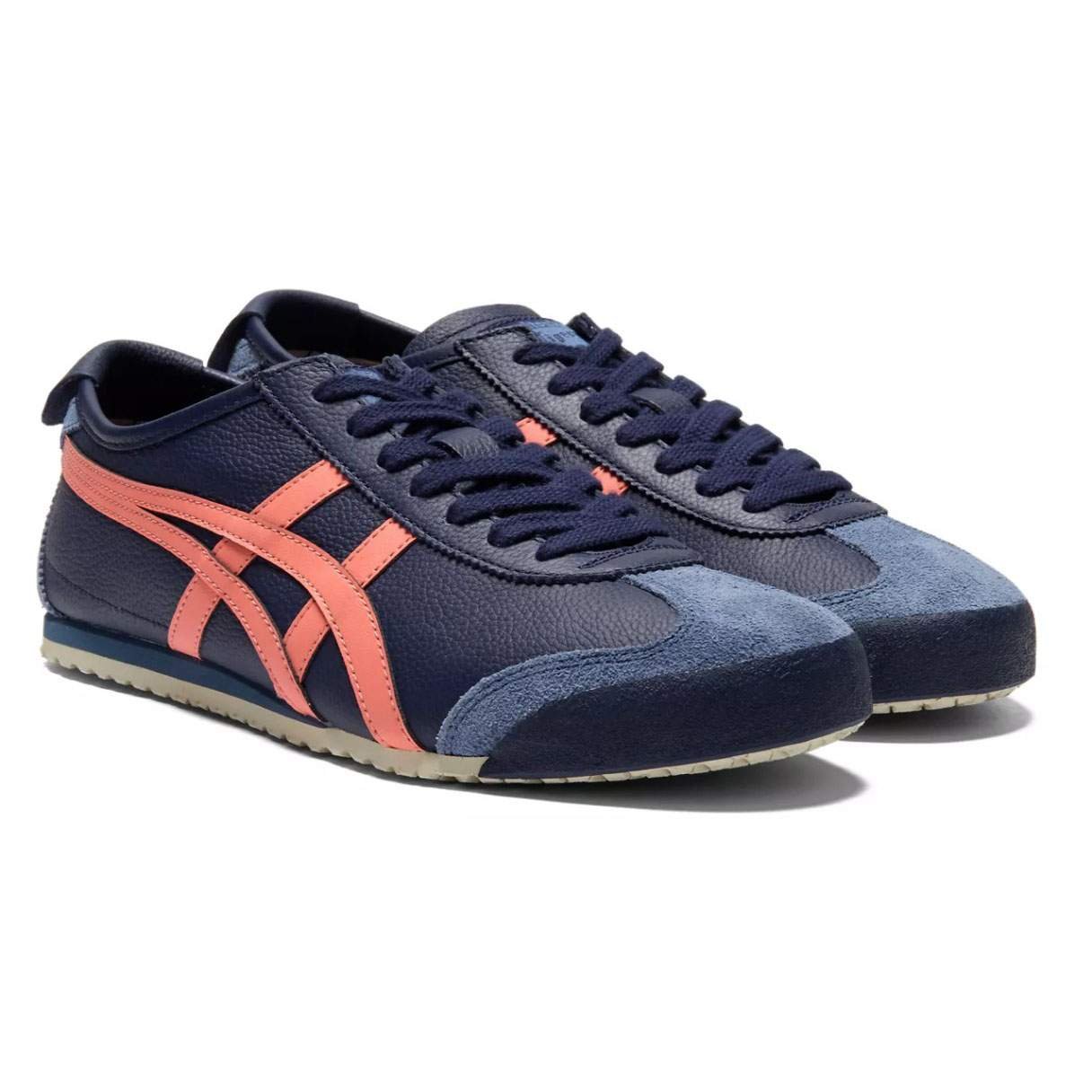 נעלי אוניטסוקה טייגר | Onitsuka Tiger MEXICO 66 Peacoat/Guava – תמונה 4