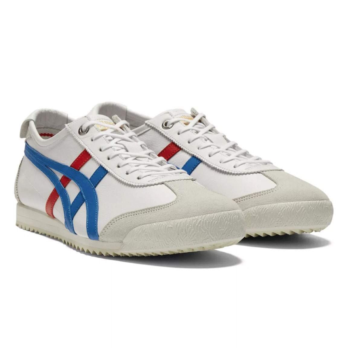 נעלי אוניטסוקה טייגר | Onitsuka Tiger MEXICO 66 SD White/Directoire Blue/Beige – תמונה 3