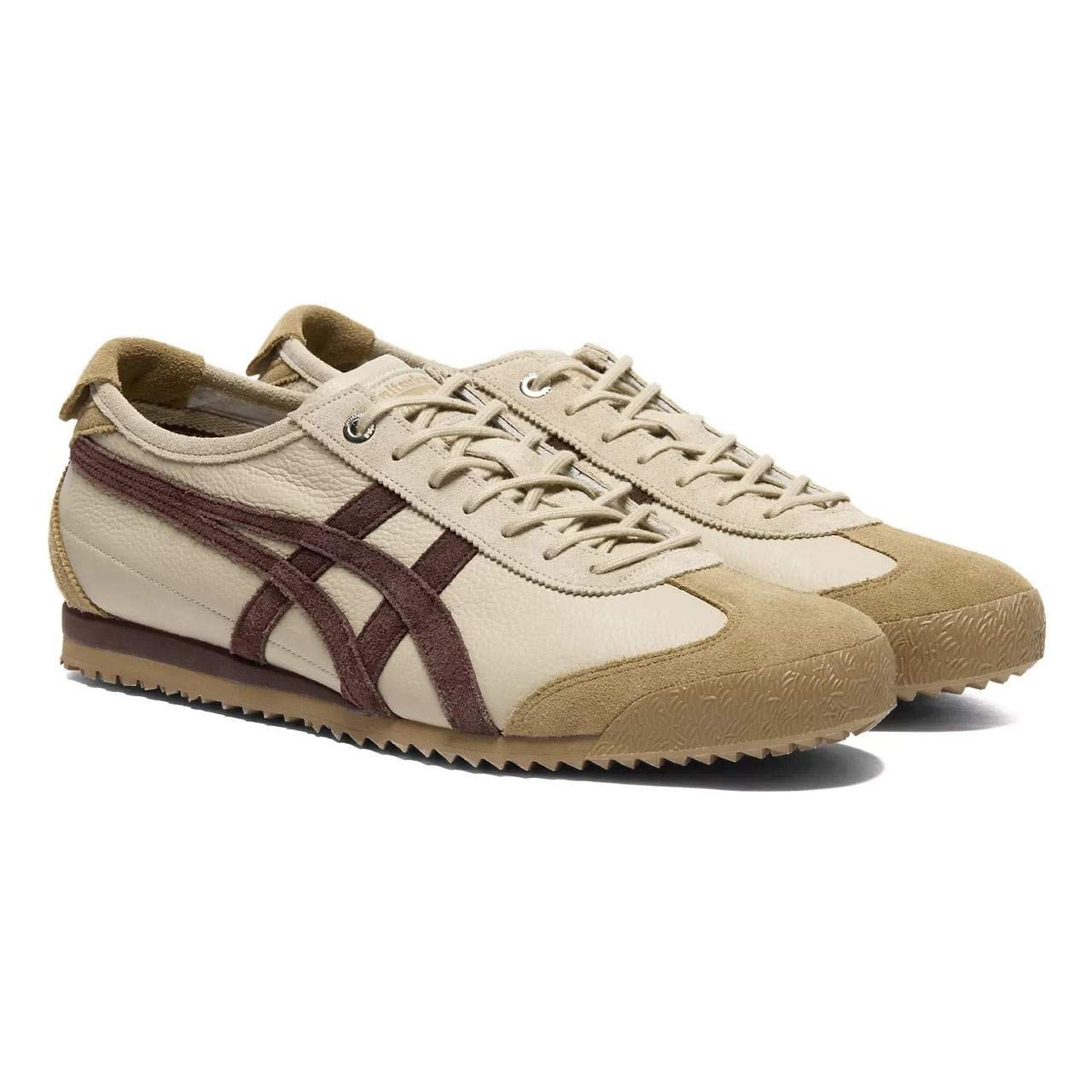 נעלי אוניטסוקה טייגר | Onitsuka Tiger MEXICO 66 SD VIN Cream – תמונה 4