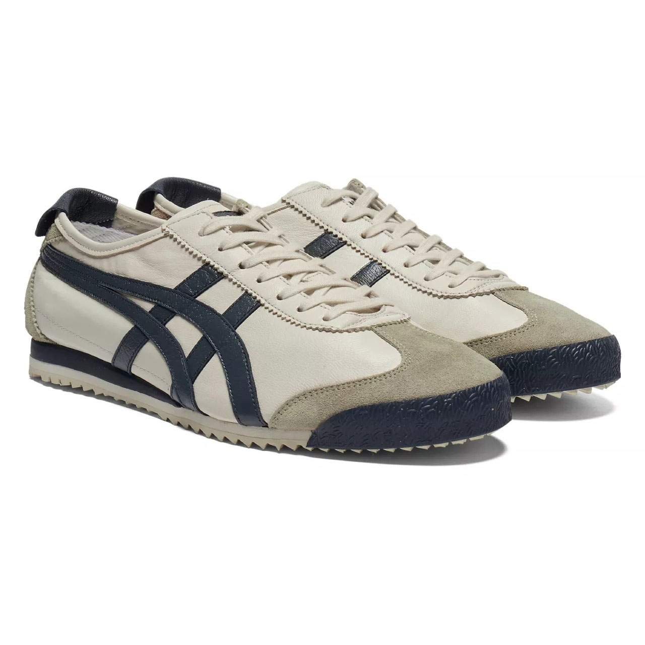 נעלי אוניטסוקה טייגר | Onitsuka Tiger MEXICO 66 NM Birch/Peacoat – תמונה 3