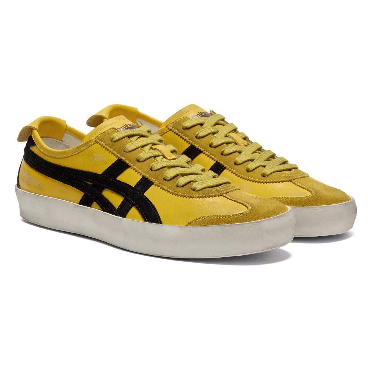 נעלי אוניטסוקה טייגר | Onitsuka Tiger MEXICO 66 IM Yellow/Black – תמונה 3
