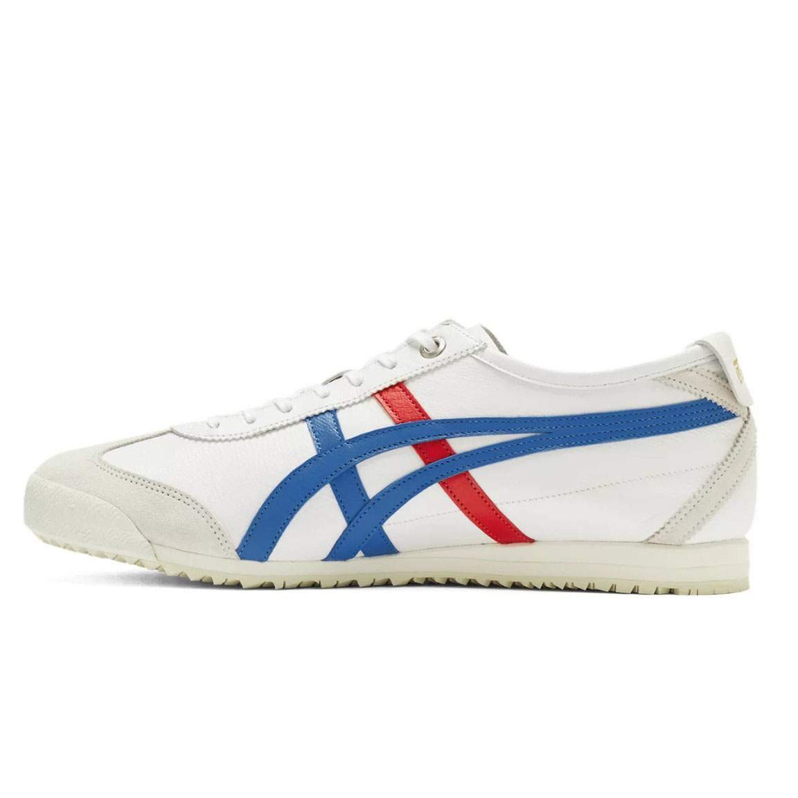 נעלי אוניטסוקה טייגר | Onitsuka Tiger MEXICO 66 SD White/Directoire Blue/Beige – תמונה 2